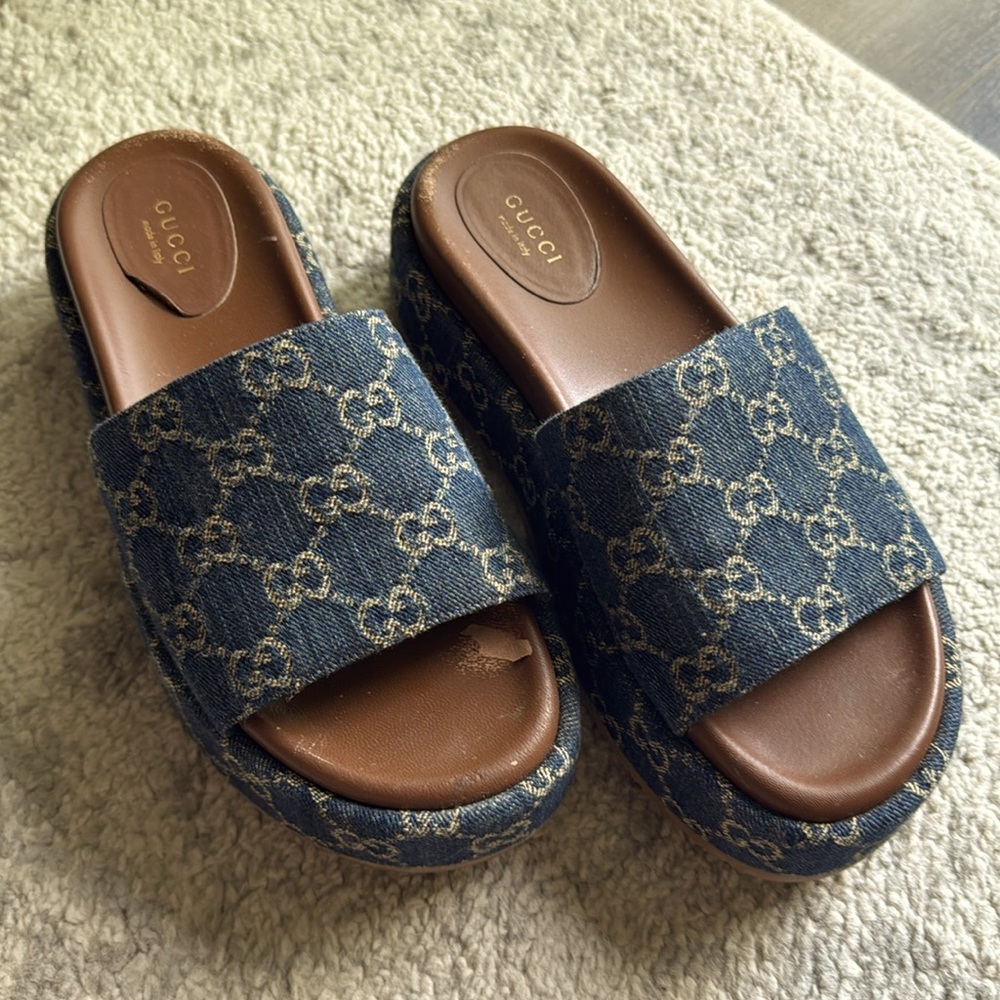 COPY - Gucci 100% Authentic GG Platforms